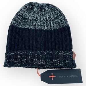 Bickley and Mitchell Ribbed Knit Beanie NWT OS
